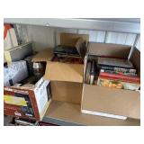 Books, thermos. Misc