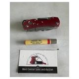Pocket knife and Treynor, IA advertising