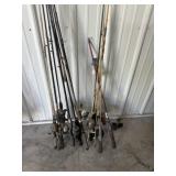 Fishing poles