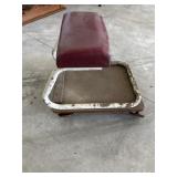 Roll around shop stool