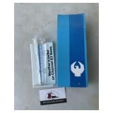 Metal advertising rain gauge