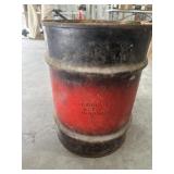 15 gallon Northland Oil barrel empty