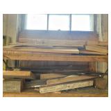 Misc wood and rebar