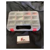 Hardware organizer w/nails, screws, etc
