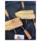 Jorgensen 8" wooden clamps
