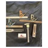 Squares, assorted tools
