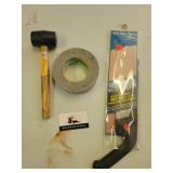 Pullsaw, duct tape & mallet