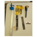 Clamp, multi tool & file set