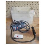 Router, saw blades & misc
