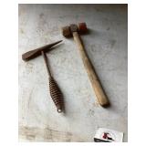 Welding and dead blow hammer