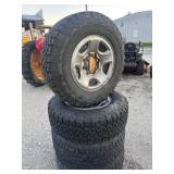 Set of Four 265/ 70R 17