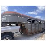 1984 Kiefer Livestock Trailer