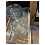 Glass refrigerator bowls