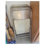 Metal chairs