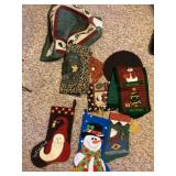 Christmas stockings & wall hangings