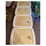 Vintage Couch food trays