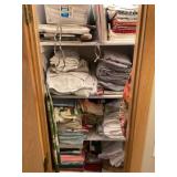 Bedding, tablewares, misc