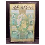 DeLaval Metal Sign