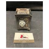 Cast iron bank