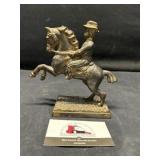 General Sheridan Cast Iron Horse Bank