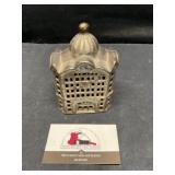Cast iron bank