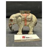 Cast Iron Elephant Bank Possibly Hubley