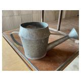 Galvanized watering can