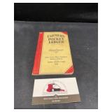 1938 Farmers pocket ledger