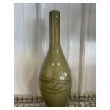Olive Green vase