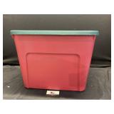 Empty tote
