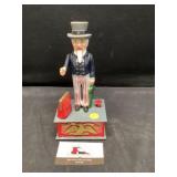 Uncle Sam coin bank / plastic