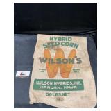 Wilsonï¿½s Harlan Iowa Seed Sack