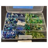 Green and Blue Beads