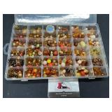 Tan, Orange, Peach Beads