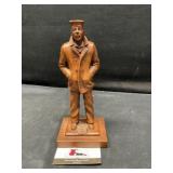Wood navy figure
