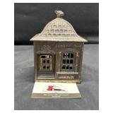 Home Savings Cast Iron Bank