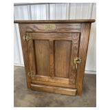 White Clad Ice Chest Table