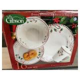 Gibson Christmas dishes
