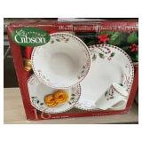 Gibson Christmas Dishes