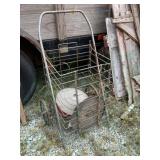 Metal wire cart either misc metal salvage