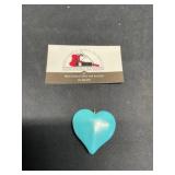 Turquoise  or Howlite pendant