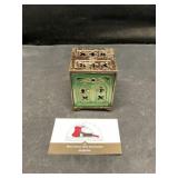 Cast iron bank