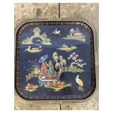 Asian Metal Tray