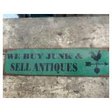 Metal Antique Sign