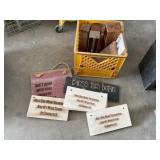 Wooden Signs