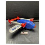 U S Army Tin and Plastic Airplane