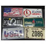 Collector license plates