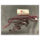 Garnet beads