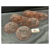 Pink Depression Plates
