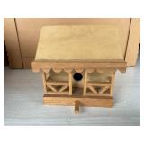 Handmade birdhouse